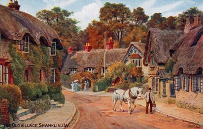 Old Village, Shanklin, Isle of Wight by Alfred Robert Quinton